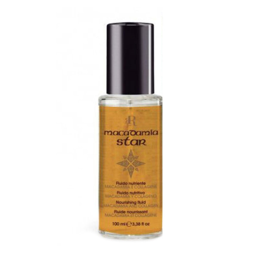 Живильний флюїд для волосся RR Line Macadamia Star Nourishing Fluid з олією макадамії та колагеном, 100 мл