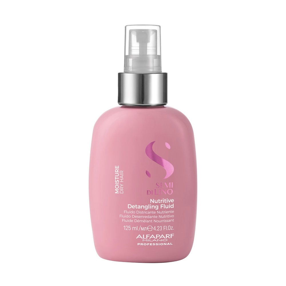 Зволожувальний флюїд для неслухняного волосся Alfaparf Milano Semi Di Lino Moisture Nutritive Detangling Fluid, 125 мл